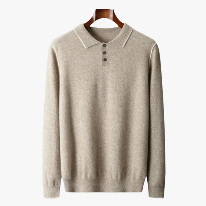 100% CASHMERE POLO
