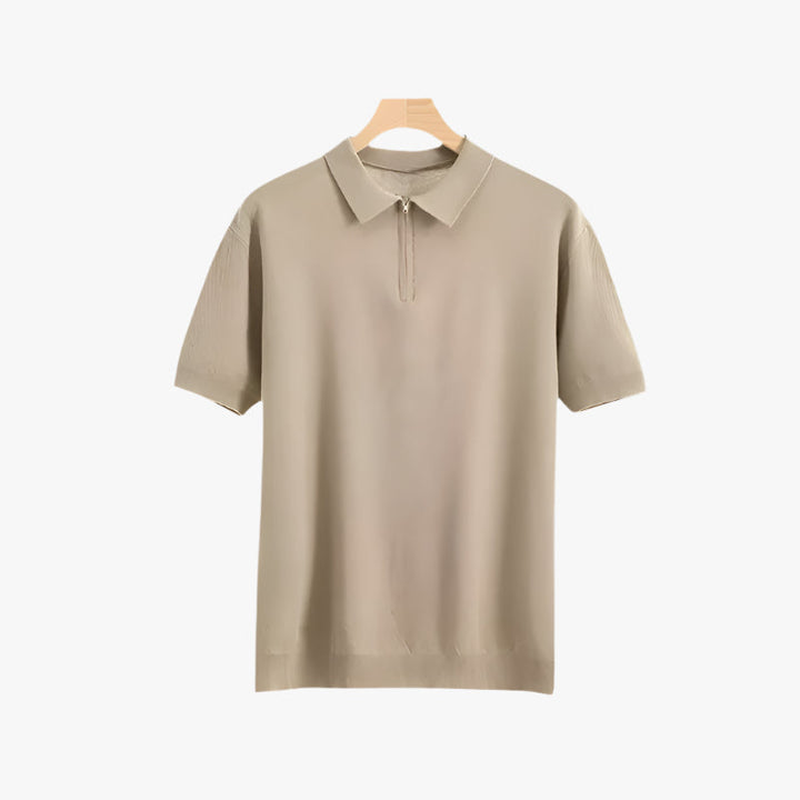 ZIP UP POLO