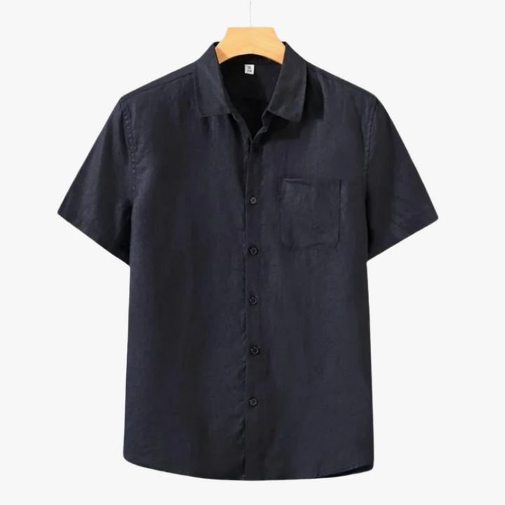 CANNES LINEN SHIRT (SHORTSLEEVE)