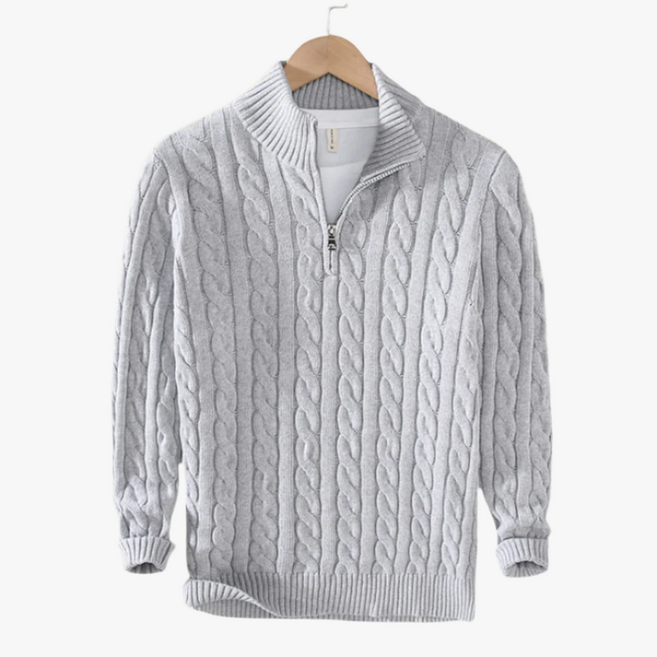 CONSTANCE HALF ZIP SWEATER