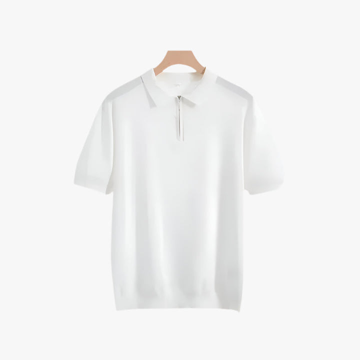 ZIP UP POLO