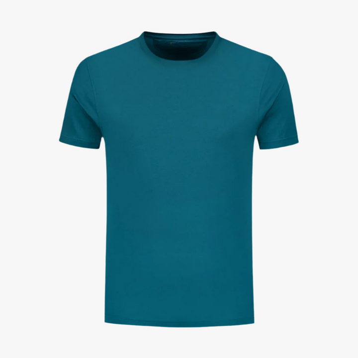 SHINY COTTON T-SHIRT