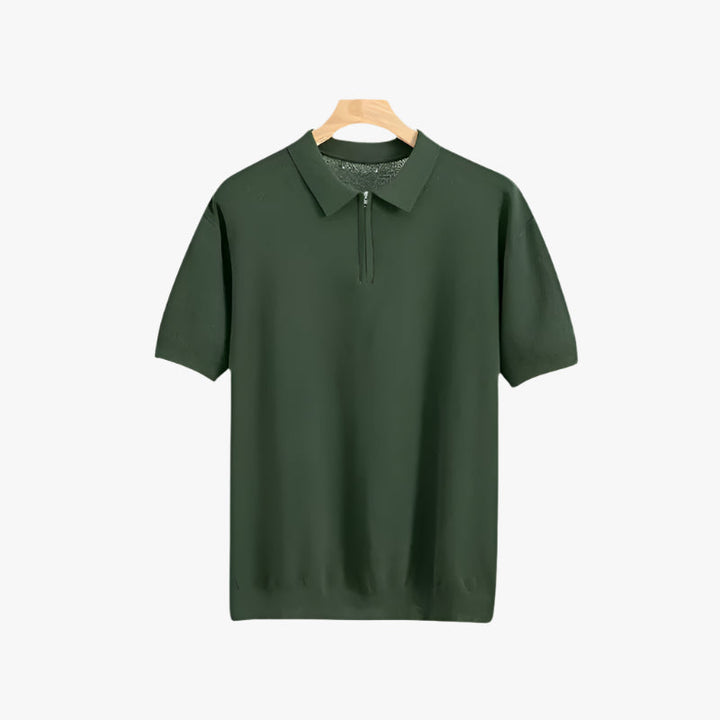 ZIP UP POLO