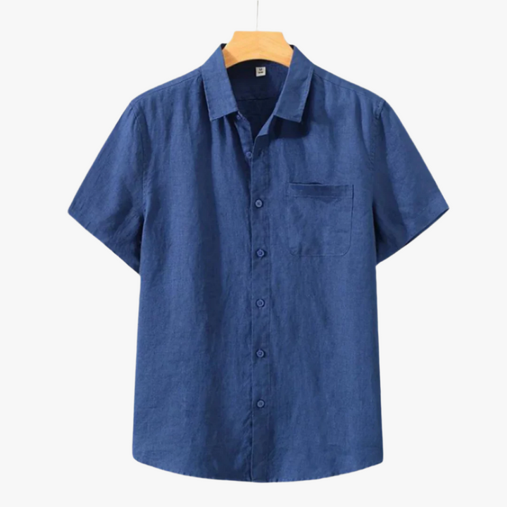 CANNES LINEN SHIRT (SHORTSLEEVE)