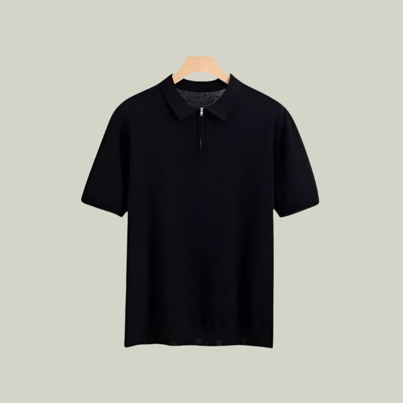 ZIP UP POLO