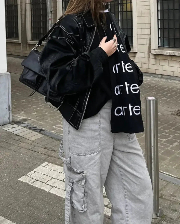 Leone | Oversized Bomber Jacket