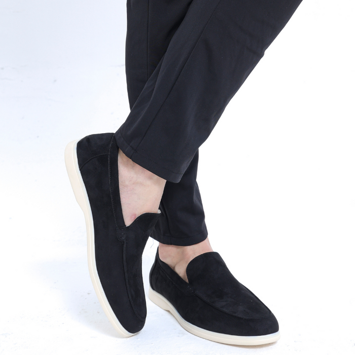 THE VITTORIA SUEDE LOAFERS