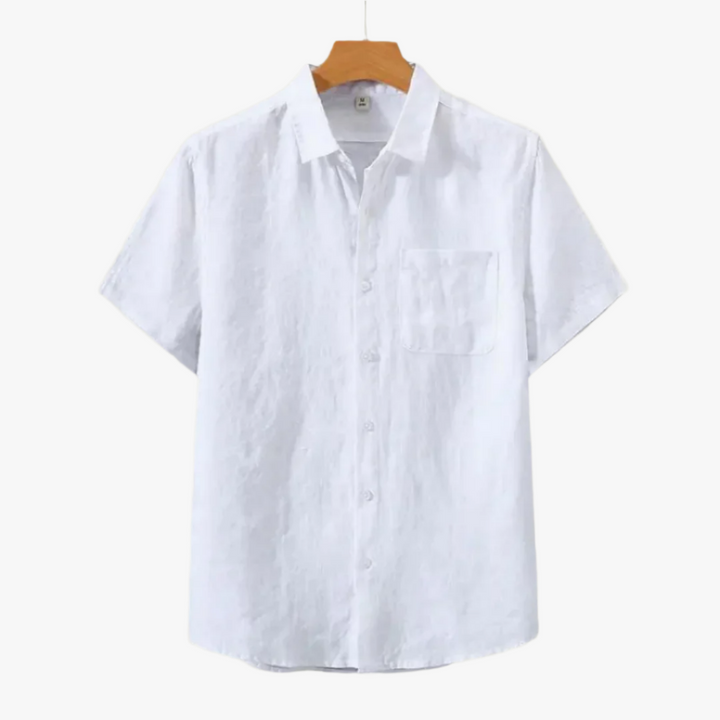 CANNES LINEN SHIRT (SHORTSLEEVE)