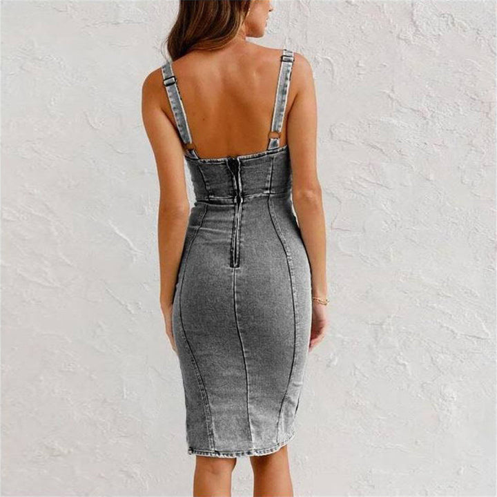 Celestia - Denim Dress