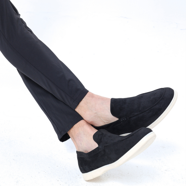 THE VITTORIA SUEDE LOAFERS