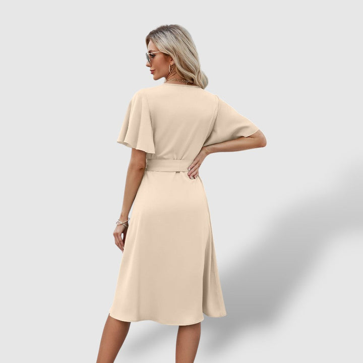 Leoré | Short sleeve Mid dress