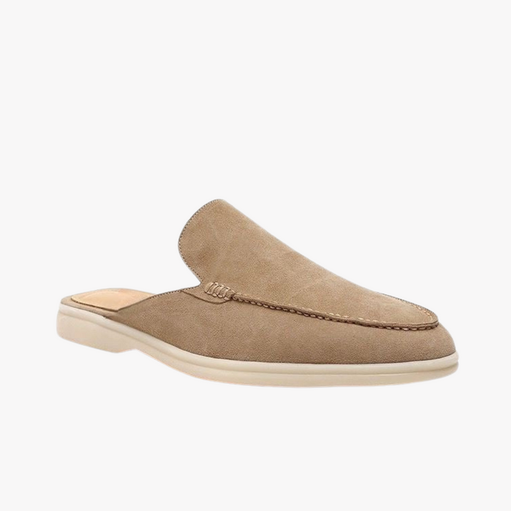 SUEDE SLIPPERS