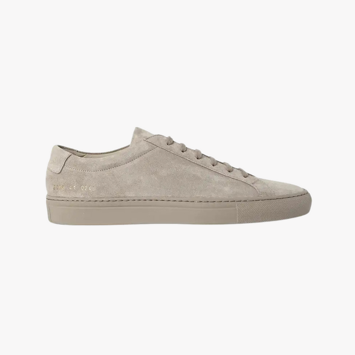 LIGHT GREY SUEDE SNEAKER