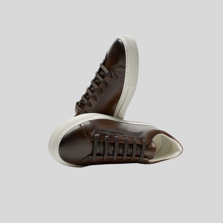 LEATHER OXFORD SNEAKERS