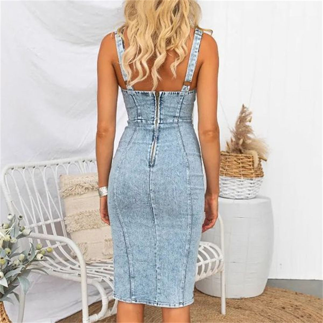 Celestia - Denim Dress