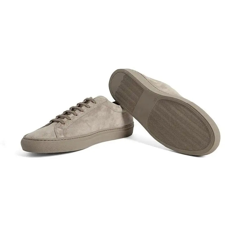 LIGHT GREY SUEDE SNEAKER