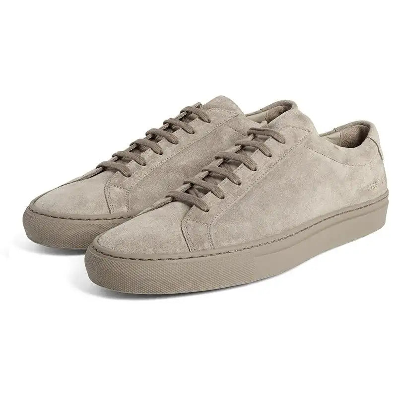 LIGHT GREY SUEDE SNEAKER