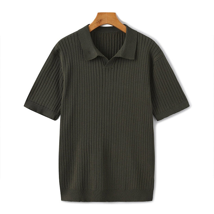 PREMIUM RIBBED POLO