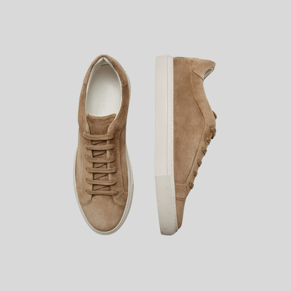 LEATHER OXFORD SNEAKERS