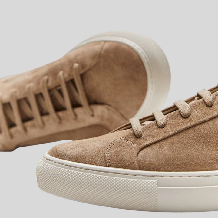 LEATHER OXFORD SNEAKERS