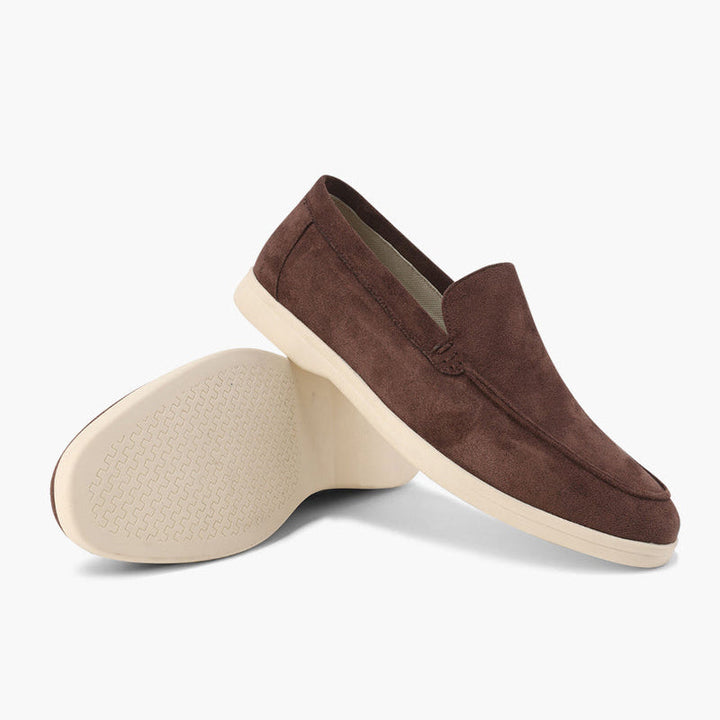 THE VITTORIA SUEDE LOAFERS