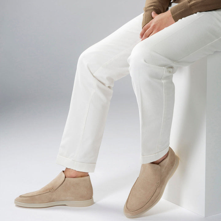 MOCASSINS HAUTS EN DAIM VITTORIA