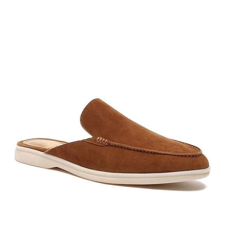 SUEDE SLIPPERS