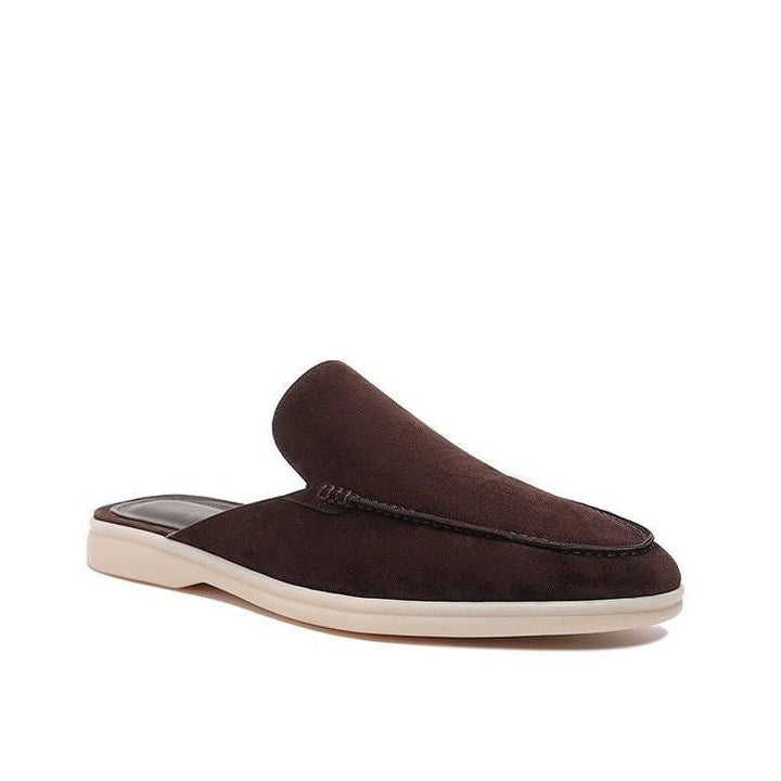 SUEDE SLIPPERS