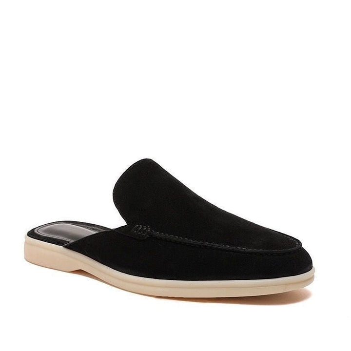 SUEDE SLIPPERS