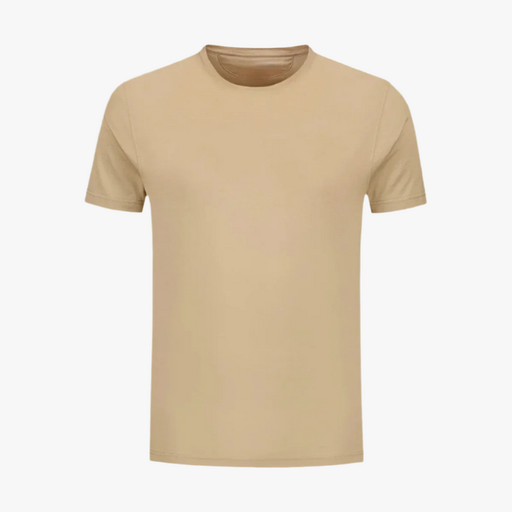 SHINY COTTON T-SHIRT
