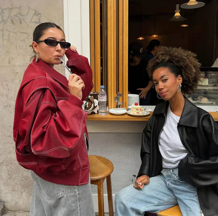 Léone | Blouson aviateur surdimensionné