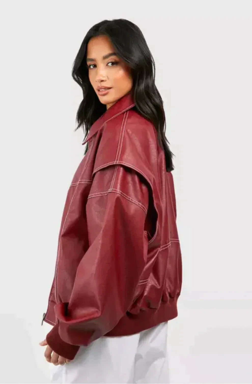 Leone | Oversized Bomber Jacket