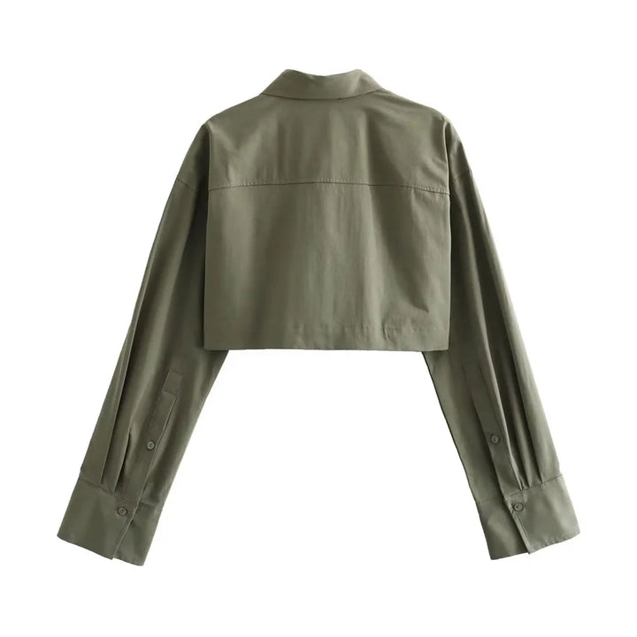 Francesca| french short trench shirt