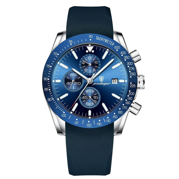 SHINING DATE CHRONOGRAPH WATCH | Radiant Time Measurement
