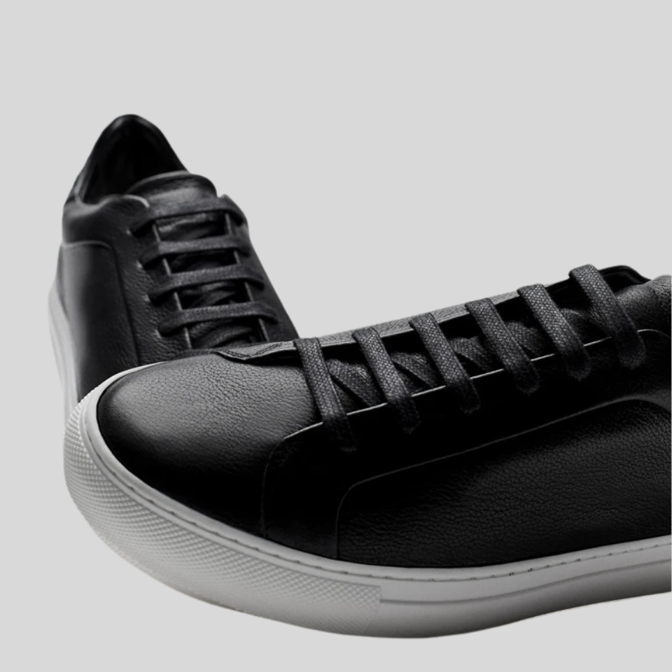 LEATHER OXFORD SNEAKERS