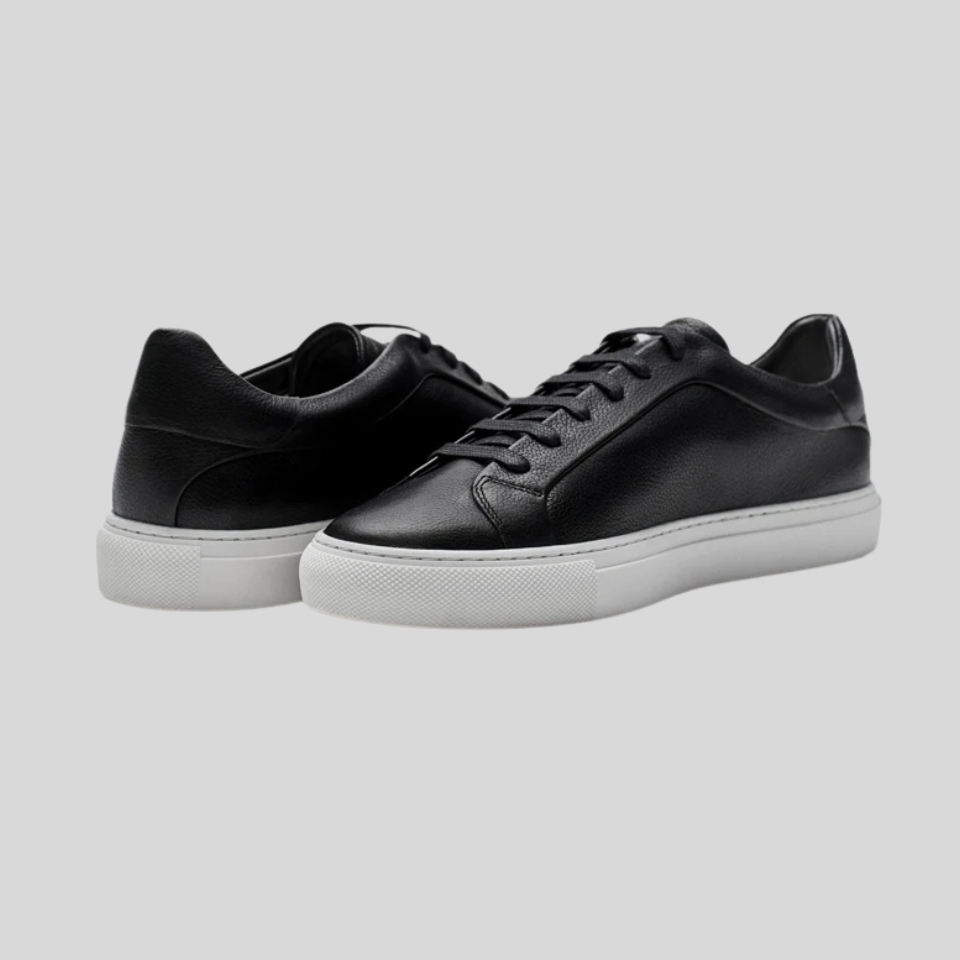 LEATHER OXFORD SNEAKERS