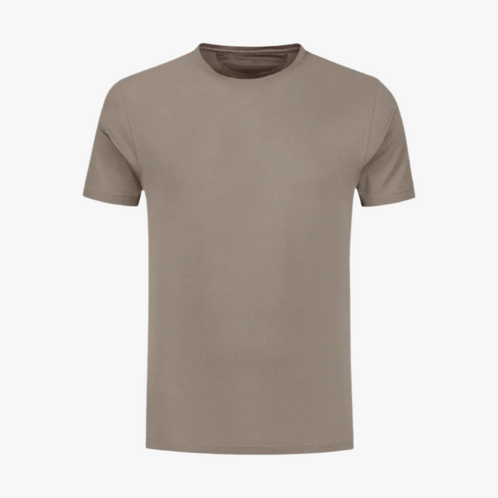 SHINY COTTON T-SHIRT