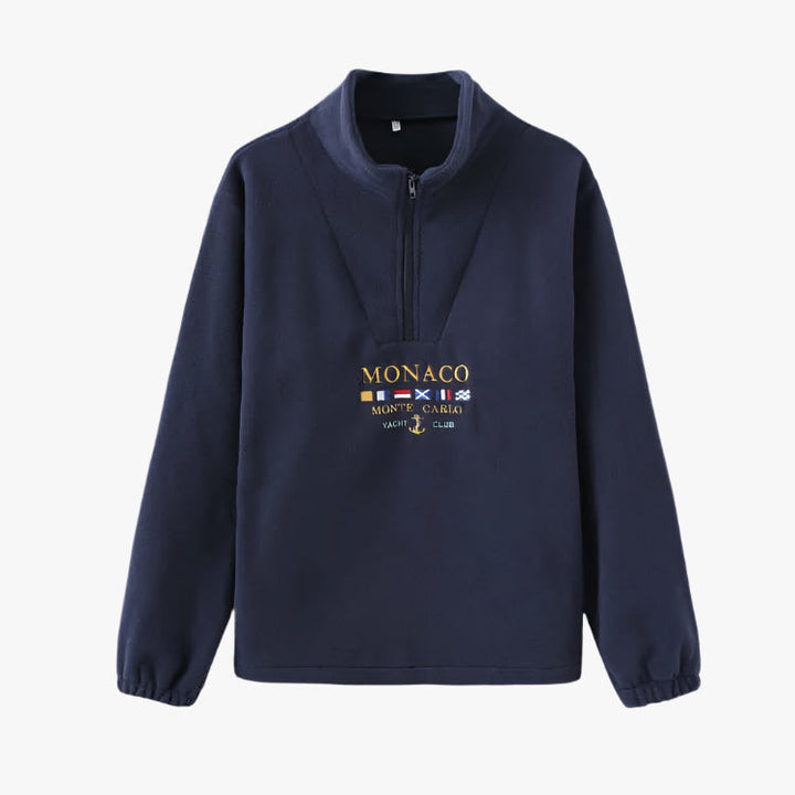 PULLOVER WITH ZIPPER
