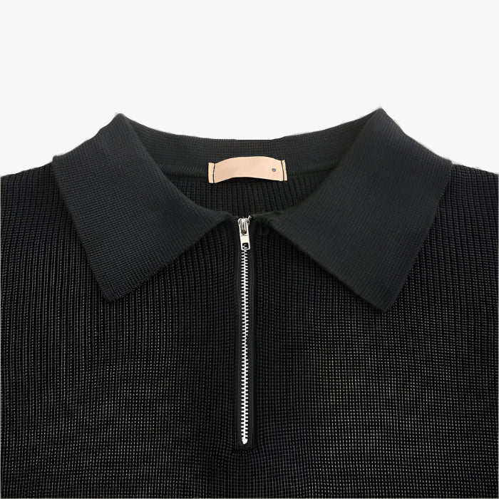 JULIUS HALF ZIP SWEATER