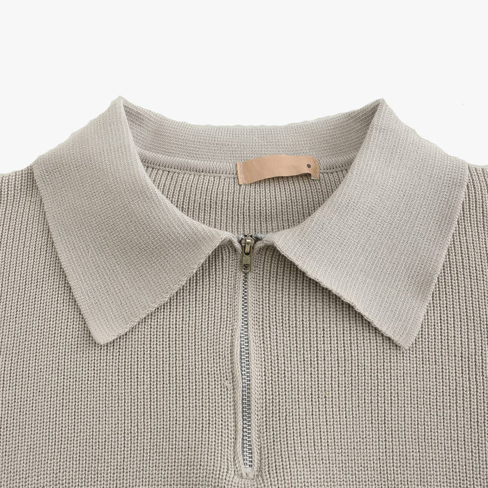 JULIUS HALF ZIP SWEATER