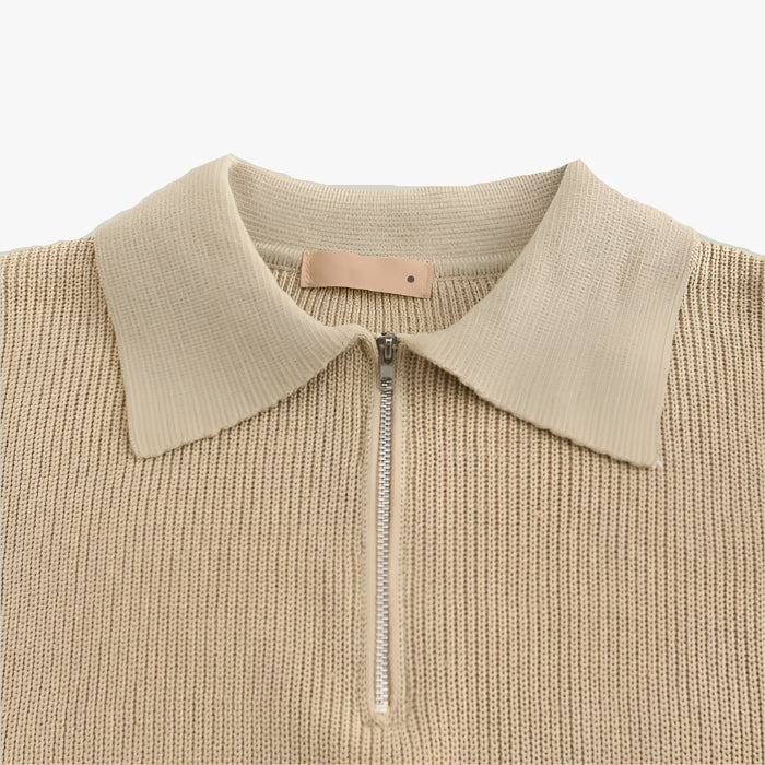 JULIUS HALF ZIP SWEATER