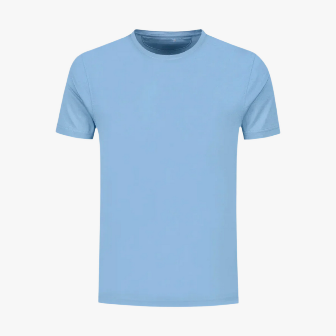 SHINY COTTON T-SHIRT