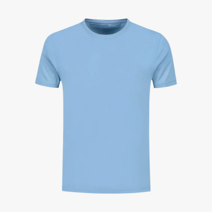 SHINY COTTON T-SHIRT