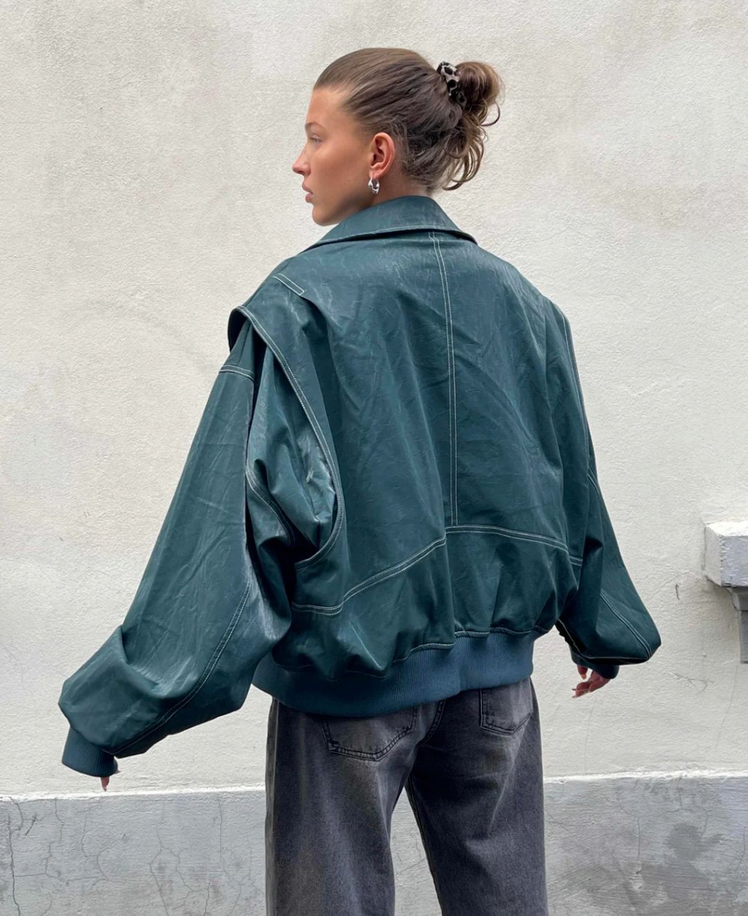 Leone | Oversized Bomber Jacket