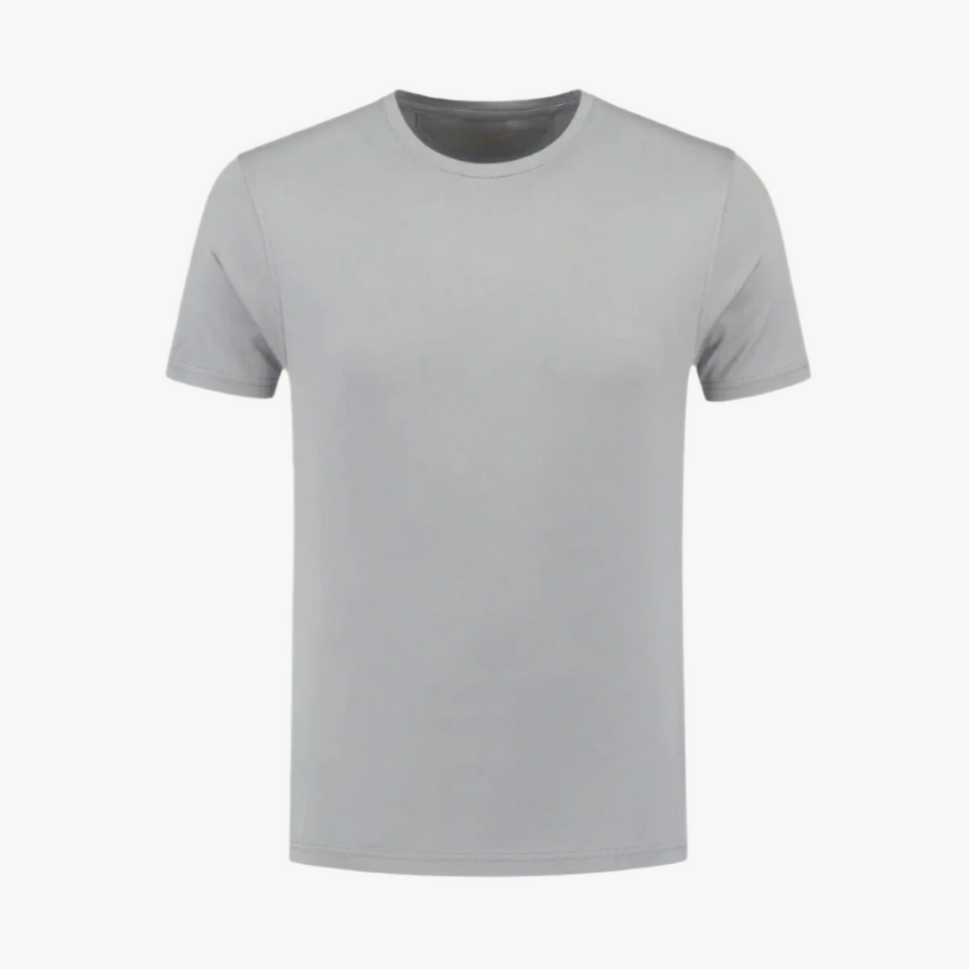 SHINY COTTON T-SHIRT