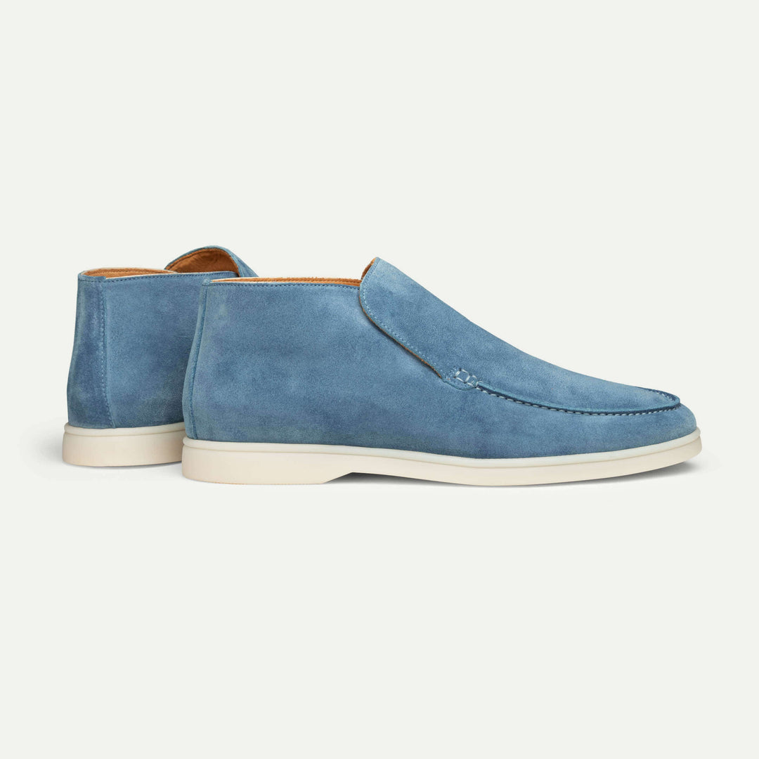 MOCASSINS HAUTS EN DAIM VITTORIA